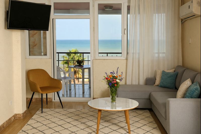 Sea view from the window